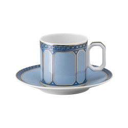 COFFEE CUP WITH SAUCER - SIGNUM