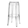 CHARLES GHOST STOOL 4899/B4 CLEAR