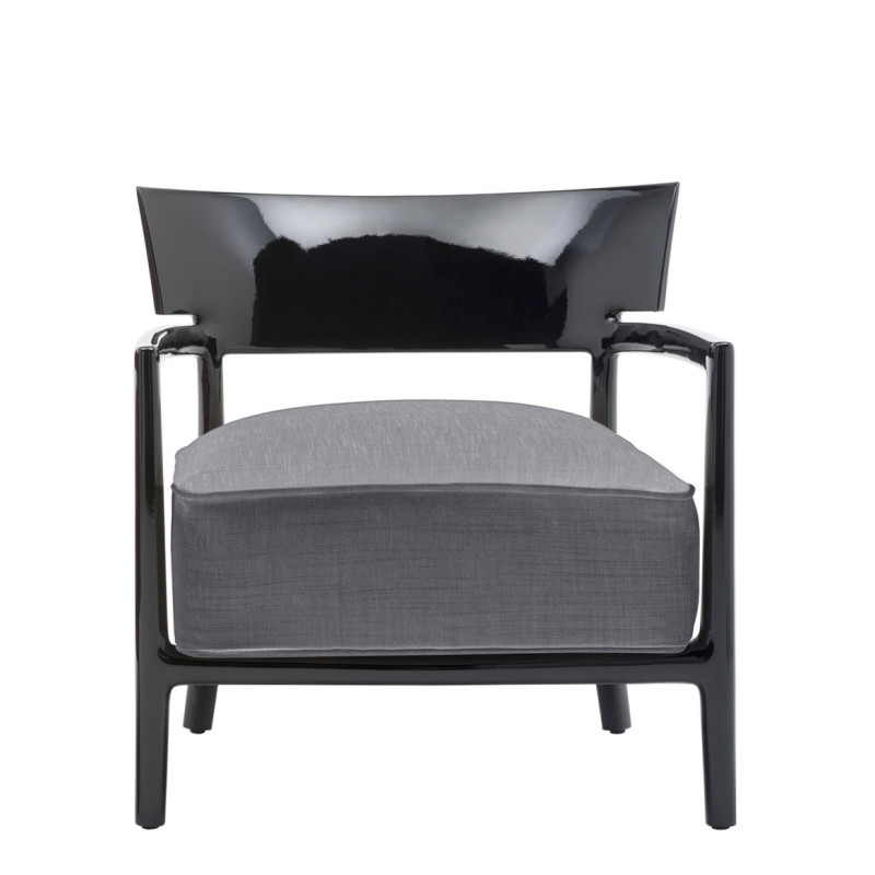 ARMCHAIR CARA BLACK 5842/4D by PHILIPPE STARCK