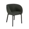 ARMCHAIR "CHARLA", BLACK/ANTHRACITE, 4218/N2