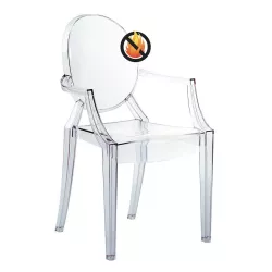 SEDIA GHOST LOUIS 5853/B4...