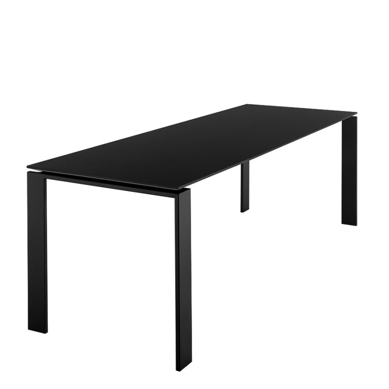 BLACK FOUR TABLE, GRES/MARBLE 6523/MN