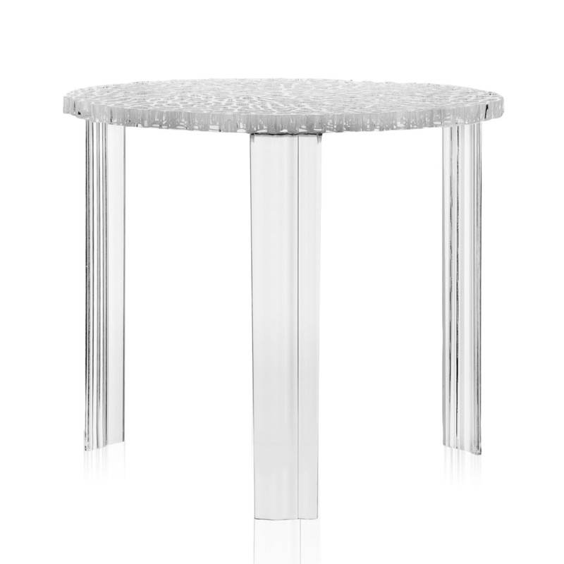 KARTELL - TAVOLINO H44 T-TABLE 8502/B4 CRISTALLO