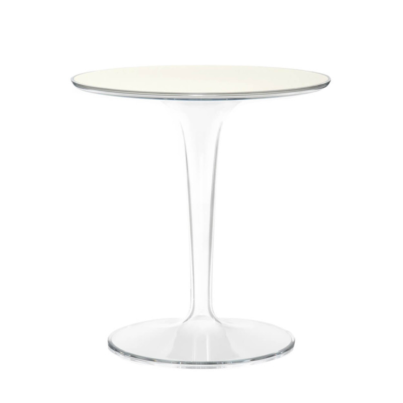 TAVOLINO TIP TOP 50 CM BIANCO - 8605/VB