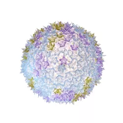 LAMPADA SOFFITTO BLOOM 9275/LV LAVANDA