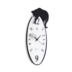 TOMMY WALL CLOCK BLACK...