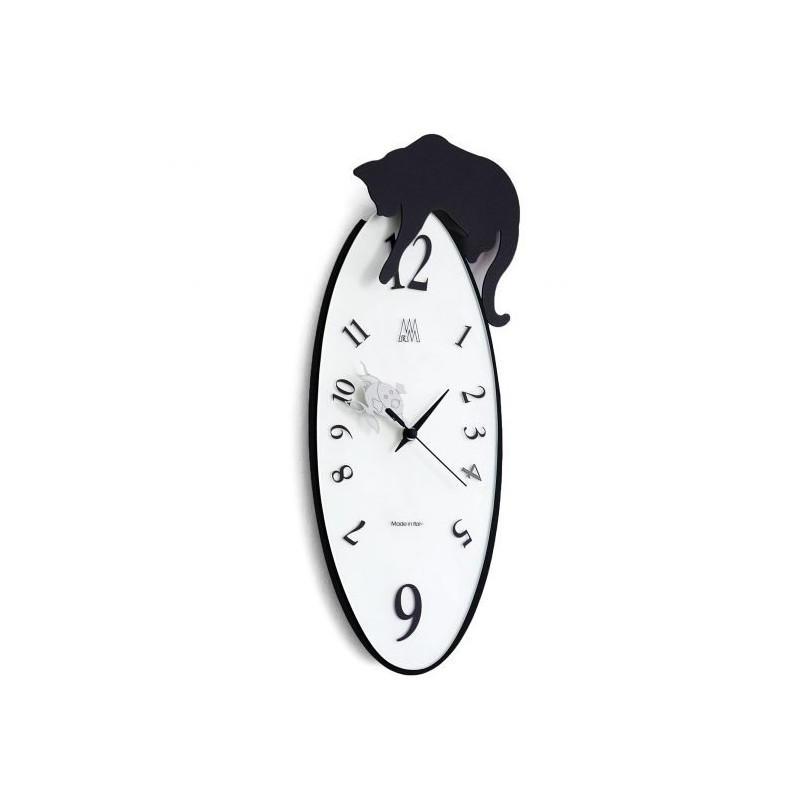 TOMMY WALL CLOCK BLACK 1716/C71