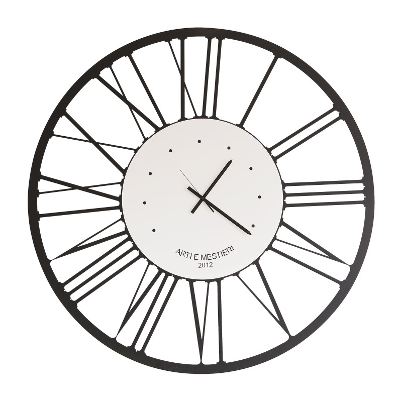 WALL CLOCK BIG BLACK 2432/C71