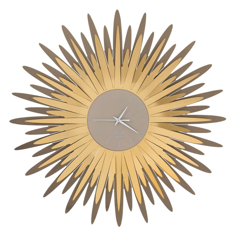 WALL CLOCK STING BRONZE & GOLD 3073/C143