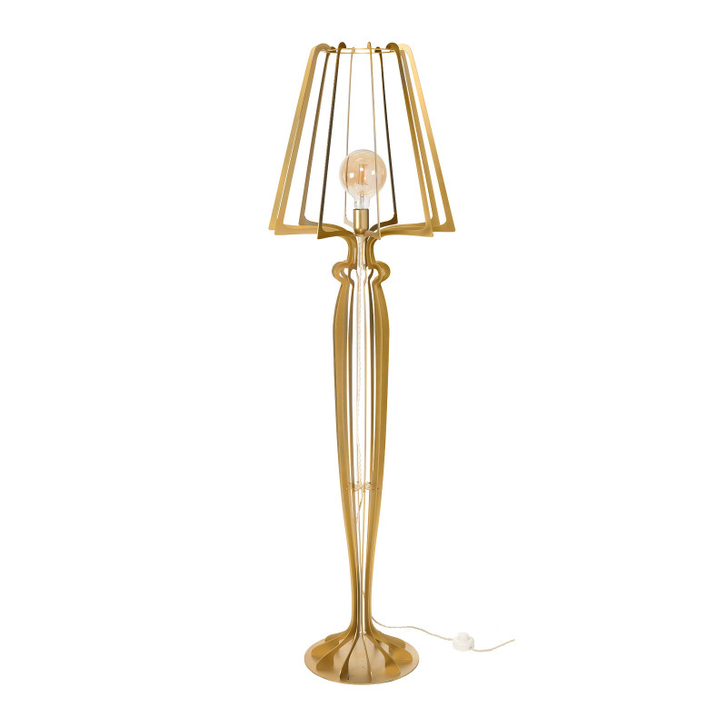 LAMPADA DA TERRA MINERVA H166 ORO 3127/C02