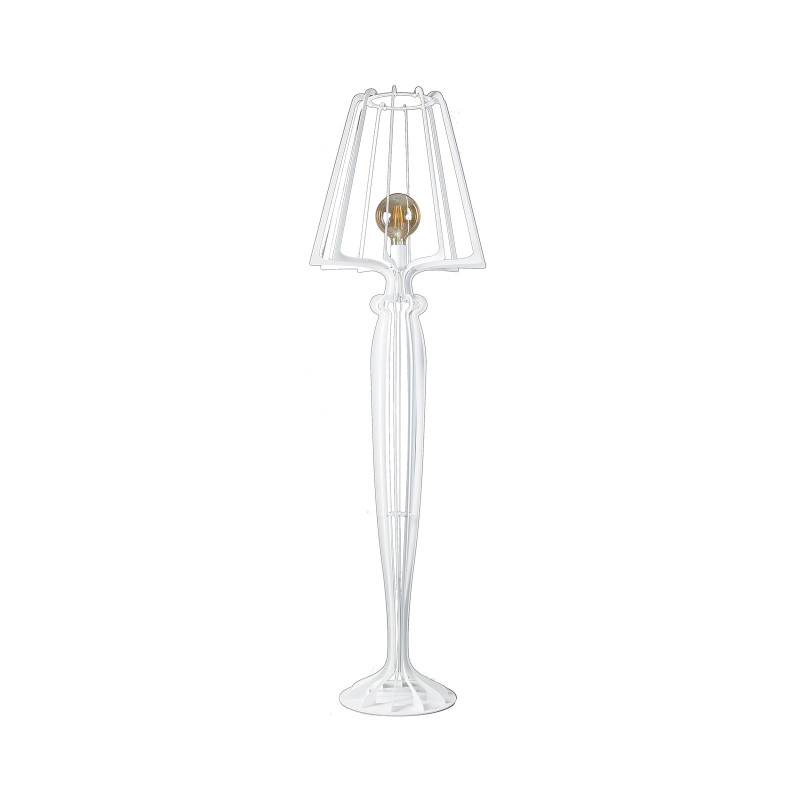 FLOOR LAMP MINERVA WHITE 3127/C26