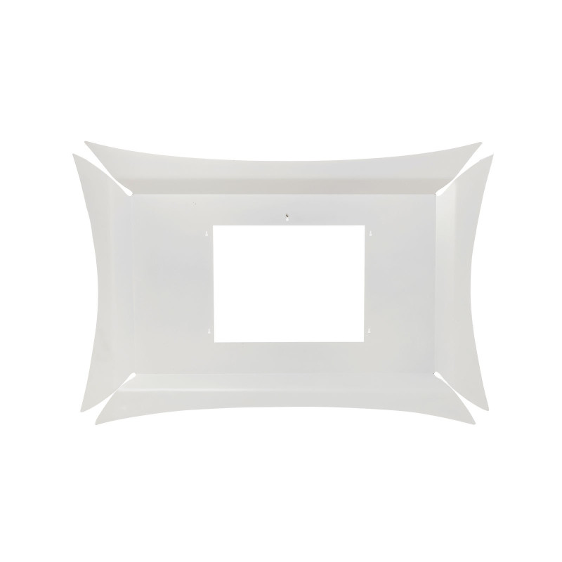 WALL TV FRAME MORGANA WHITE 3315/C26