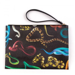 POUCH SNAKES 28X20  SELETTI...