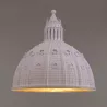 LAMPADARIO CUPOLONE BIANCO 7965