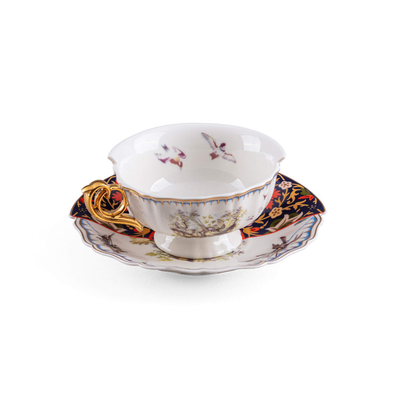 TEA CUP & SAUCER  HYBRID KANNAUJ 9172