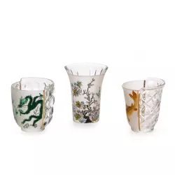 SET OF 3 DRINKING GLASSES...