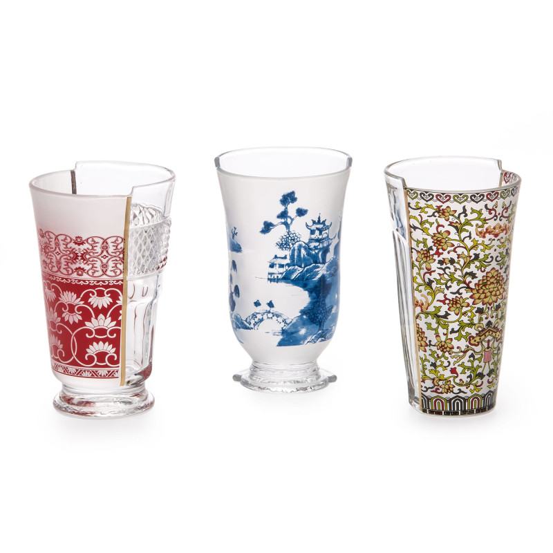 SET OF 3 COCKTAIL GLASSES, HYBRID CLARICE 09735