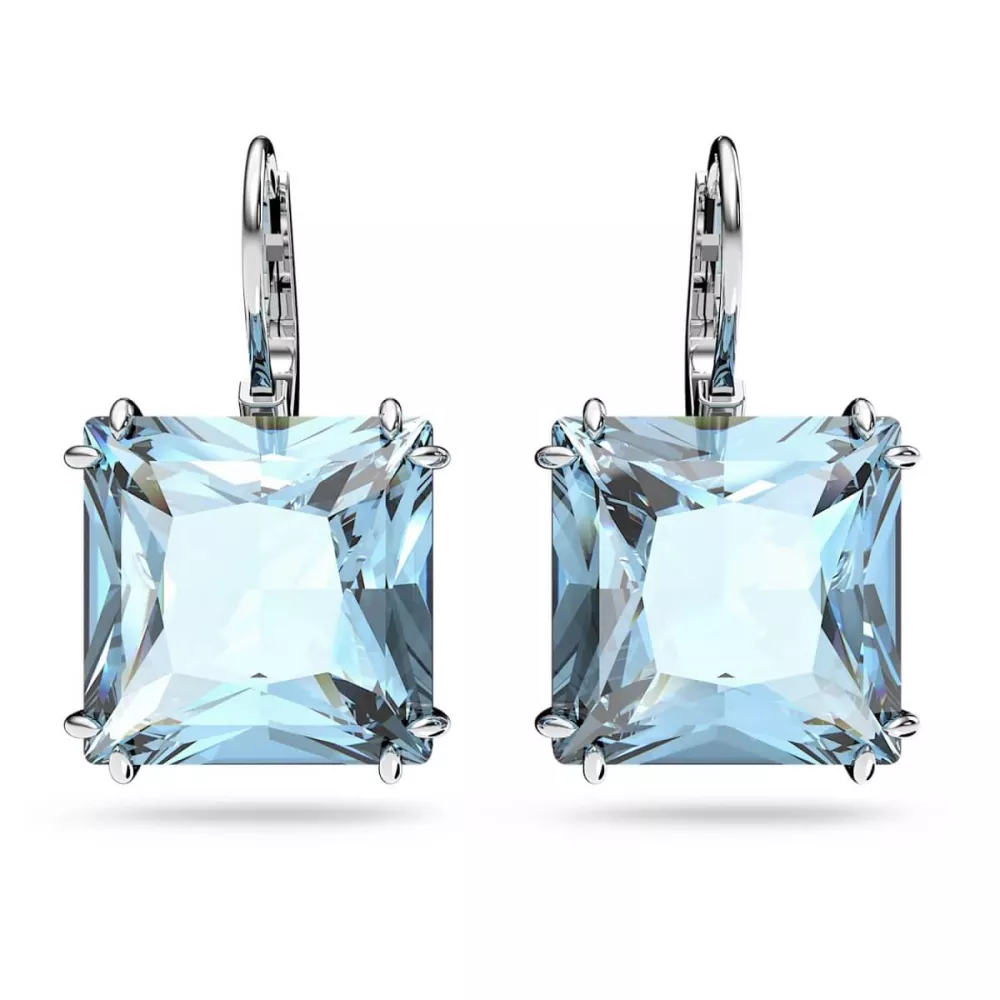 MILLENIA DROP EARRINGS, SQUARE CUT