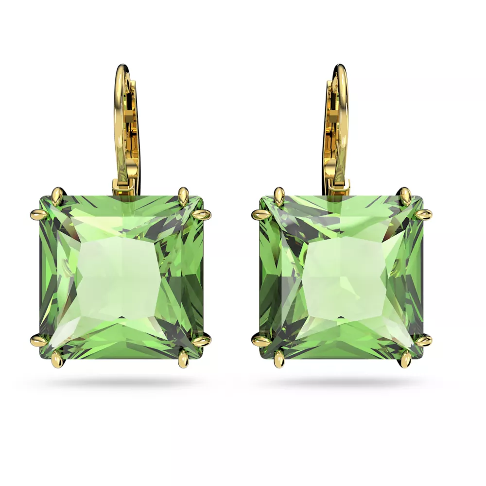 MILLENIA DROP EARRINGS, SQUARE CUT