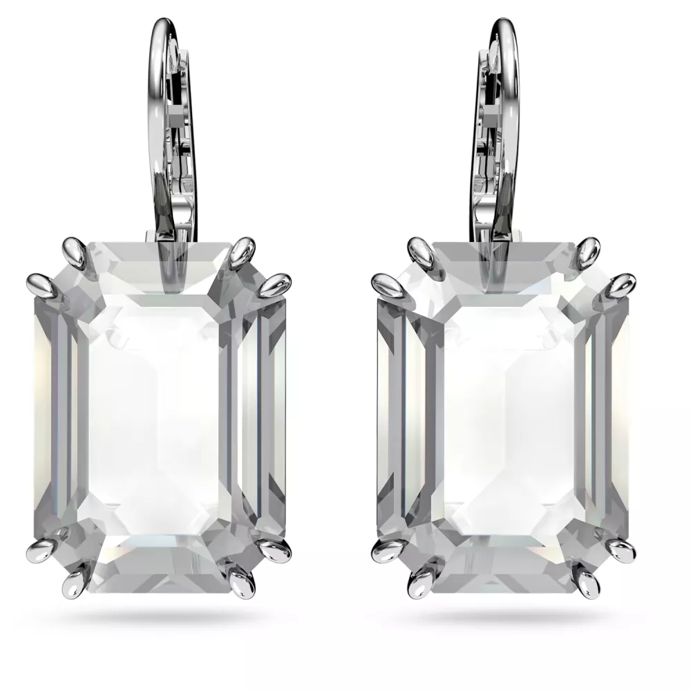 MILLENIA DROP EARRINGS, OCTAGON CUT