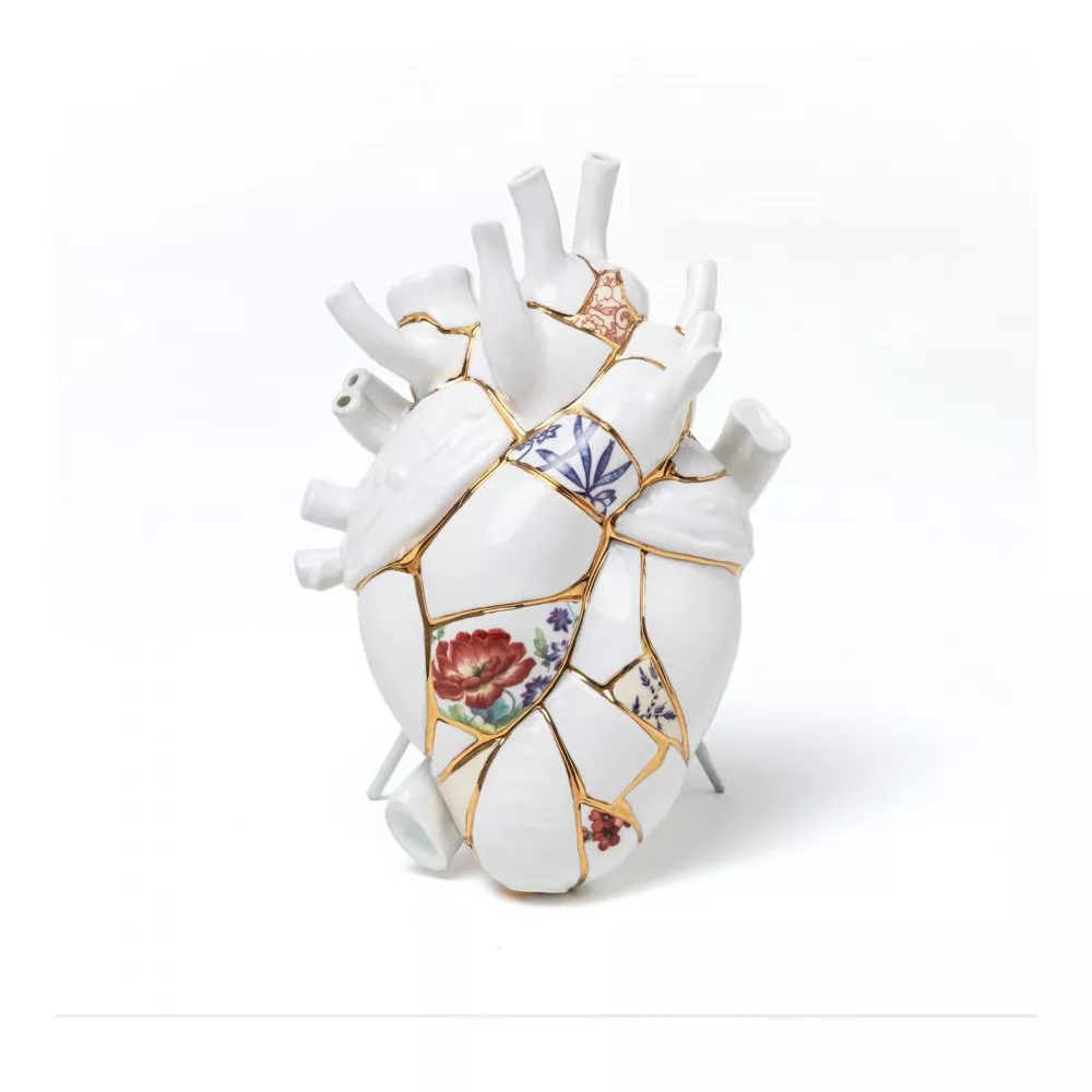 25 CM VASE LOVE IN BLOOM, KINTSUGI