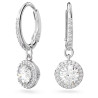 CONSTELLA DROP EARRINGS, ROUND CUT, PAVE