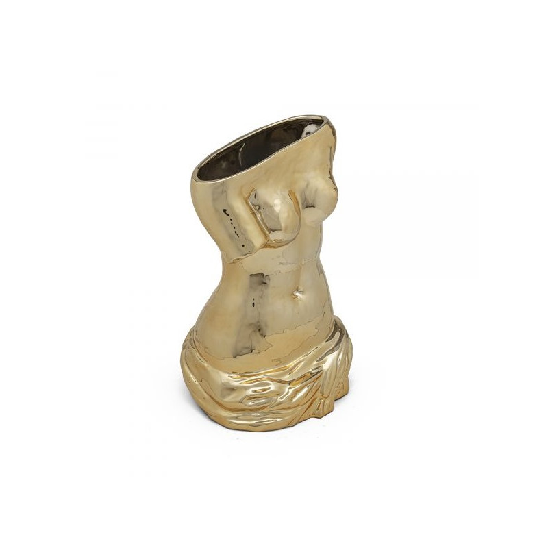 MILO VASE GOLD 13315 SELETTI