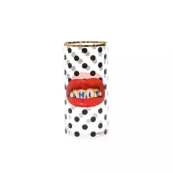 CYLINDRICAL GLASS VASE 30...