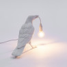 WAITING BIRD LAMP WHITE  14732 SELETTI