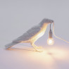 WAITING BIRD LAMP WHITE  14732 SELETTI