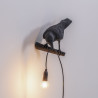 LOOKING LEFT BIRD LAMP BLACK 14737 SELETTI