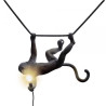 SWING MONKEY LAMP - BLACK 14916