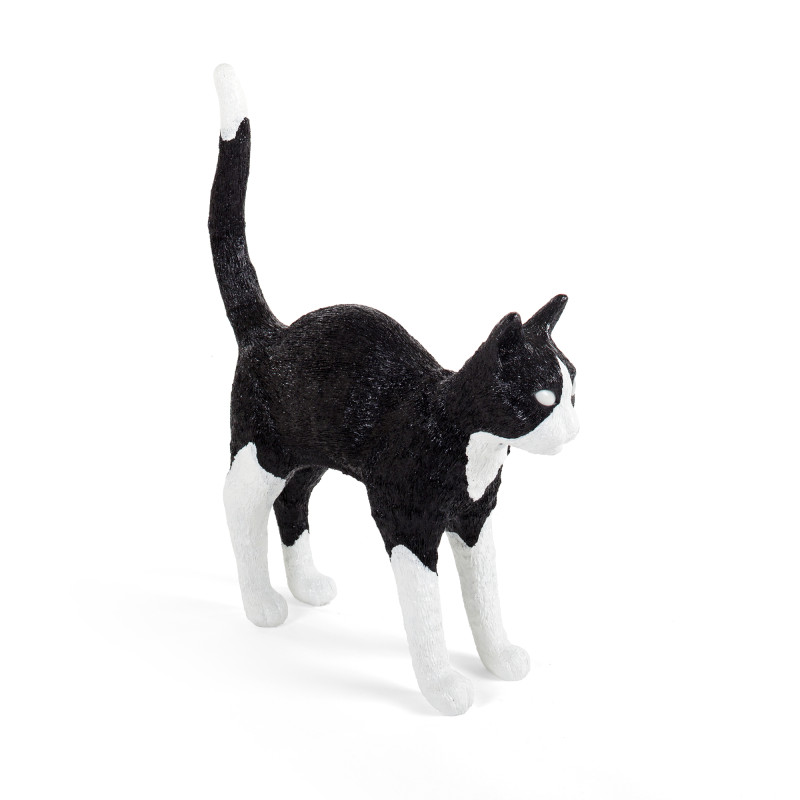 LAMPADA GATTO NERO E BIANCO 15042 SELETTI