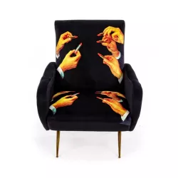 ARMCHAIR LIPSTICK BLACK -...