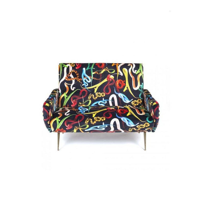 TWO SEATER SOFA SNAKES 122 x 86 CM 16092