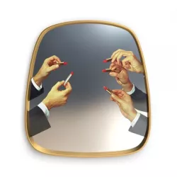 MIRROR GOLD FRAME 54X59...