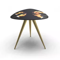 SIDE TABLE BLACK LIPSTICKS...