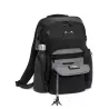 LEATHER NAVIGATION BACKPACK, ALPHA BRAVO BLACK