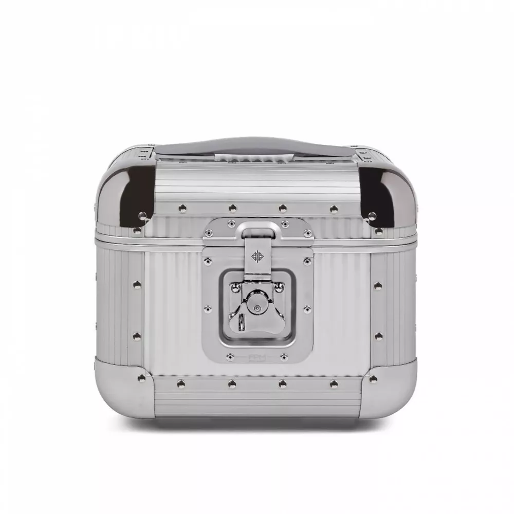 VANITY CASE, MOONLIGHT SILVER, "BANK S"