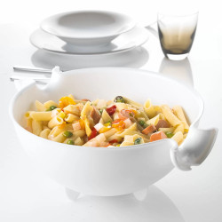 COLANDER AND BOWL SET GREY AND WHITE 29250033