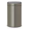 PATTUMIERA TOUCH BIN 23L + 10L, PLATINO, 117909