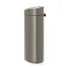 PATTUMIERA TOUCH BIN 23L + 10L, PLATINO, 117909