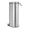PATTUMIERA FLATBACK 40LT INOX SAT A PEDALE 482021