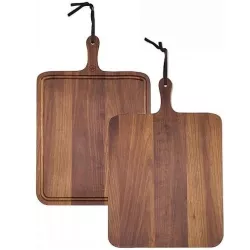 TAGLIERE QUA 39X34 NOCE...