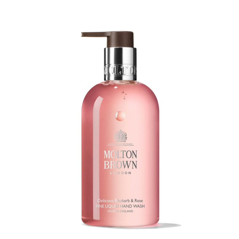 RHUBARB & ROSE FINE LIQUID HAND WASH 300ml