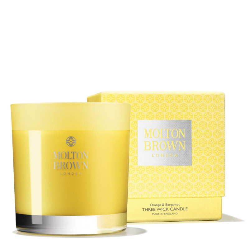 CANDELA 3 STOPPINI ORANGE & BERGAMOT