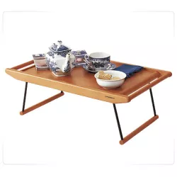 VASSOIO LEGGIO BREAKFAST NOCE C/APPOGGI A SCOMPARSA