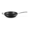 NON STICK ALUMINUM DEEP FRYING PAN, WITH HANDLE