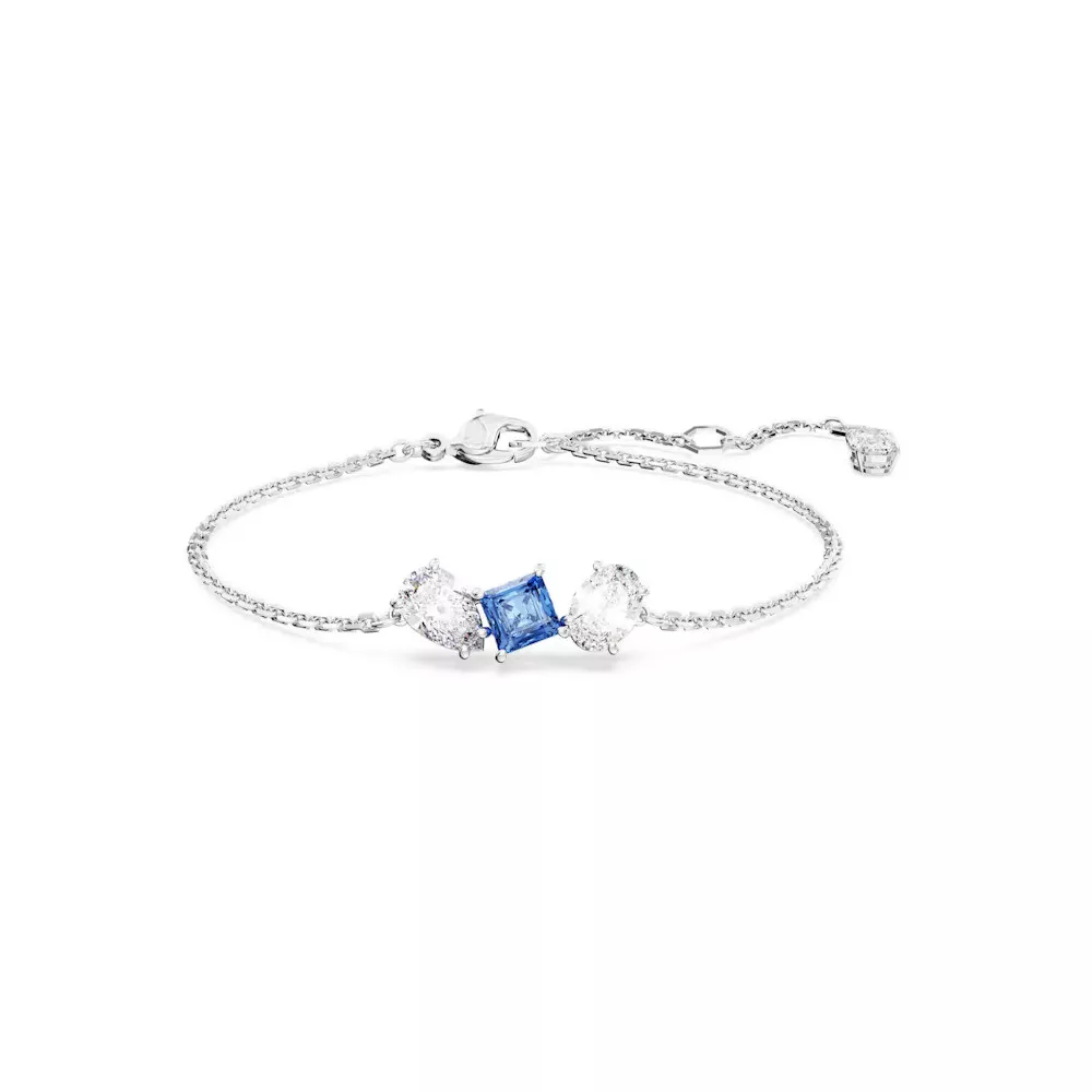 BRACCIALE MESMERA MIS.M BLU PLACCATURA RODIO 5668359