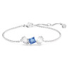 MESMERA BRACELET SIZE M BLUE RHODIUM PLATED 5668359